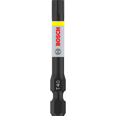 Bosch PRO Torx Impact Screwdriver Bit T40 55mm Pack of 2