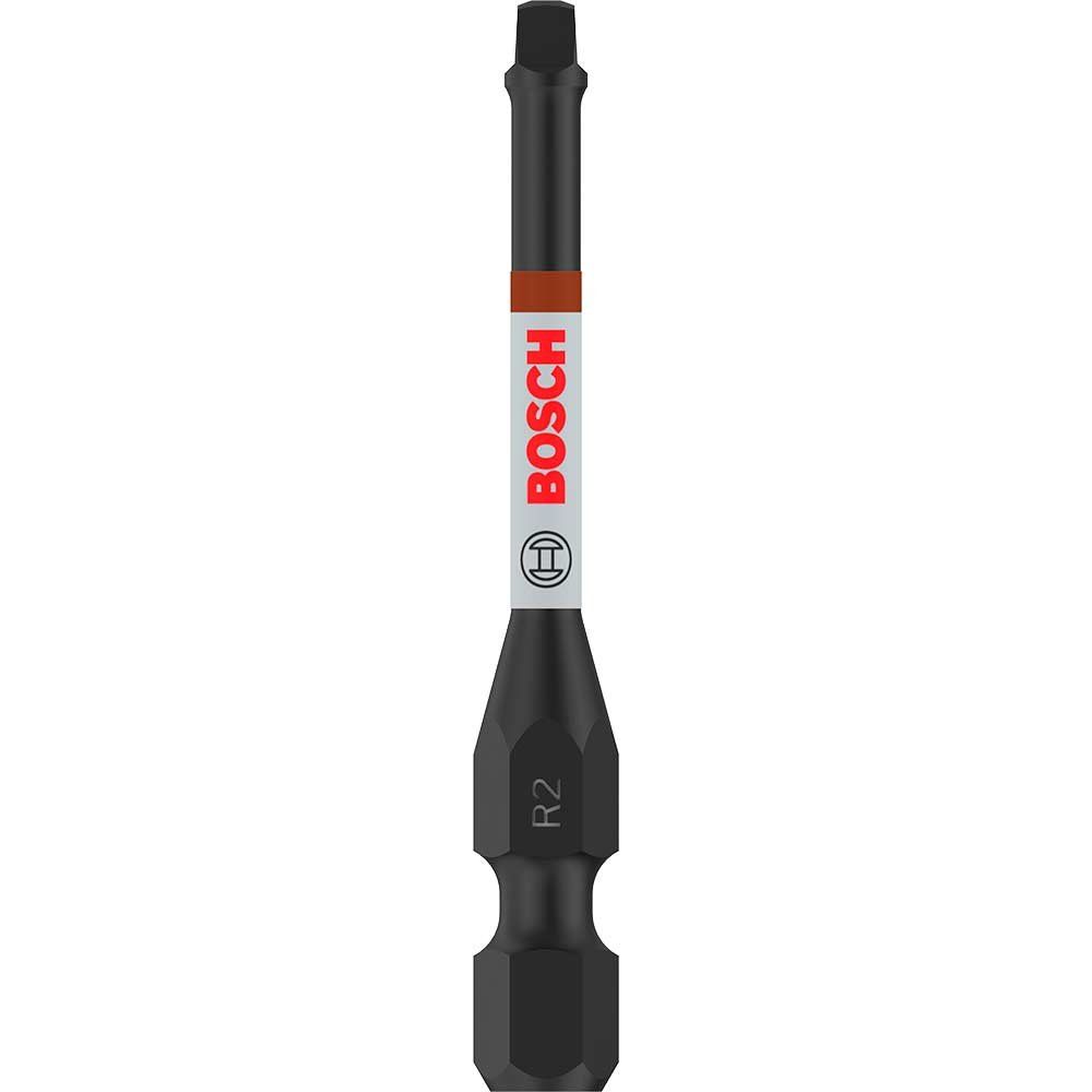 Bosch PRO Impact Control Robertson Screwdriver Bit R2 Square 55mm Pack of 5 - Image 1