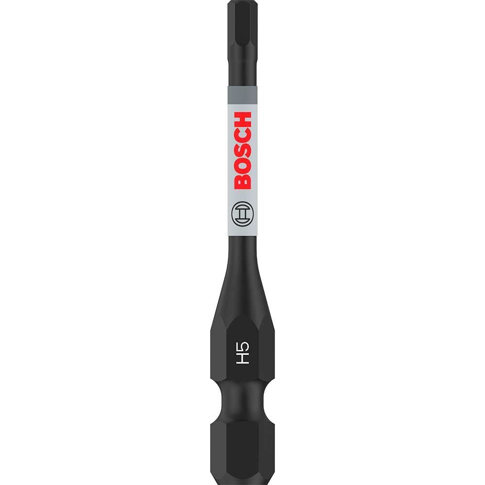 Bosch PRO Hex Impact Screwdriver Bit Hex 5mm 55mm Pack of 2 - Image 1