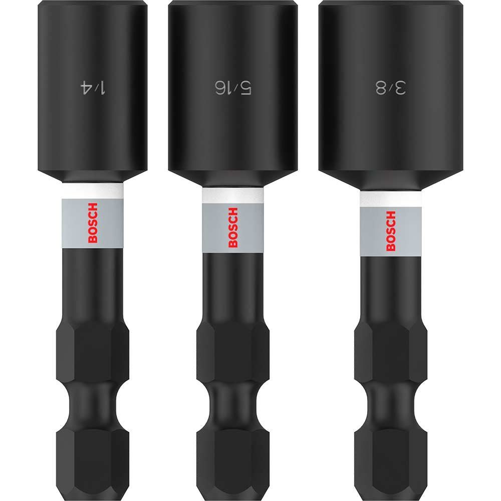 Bosch PRO 3 Piece Impact Nutsetter Set Imperial - Image 1