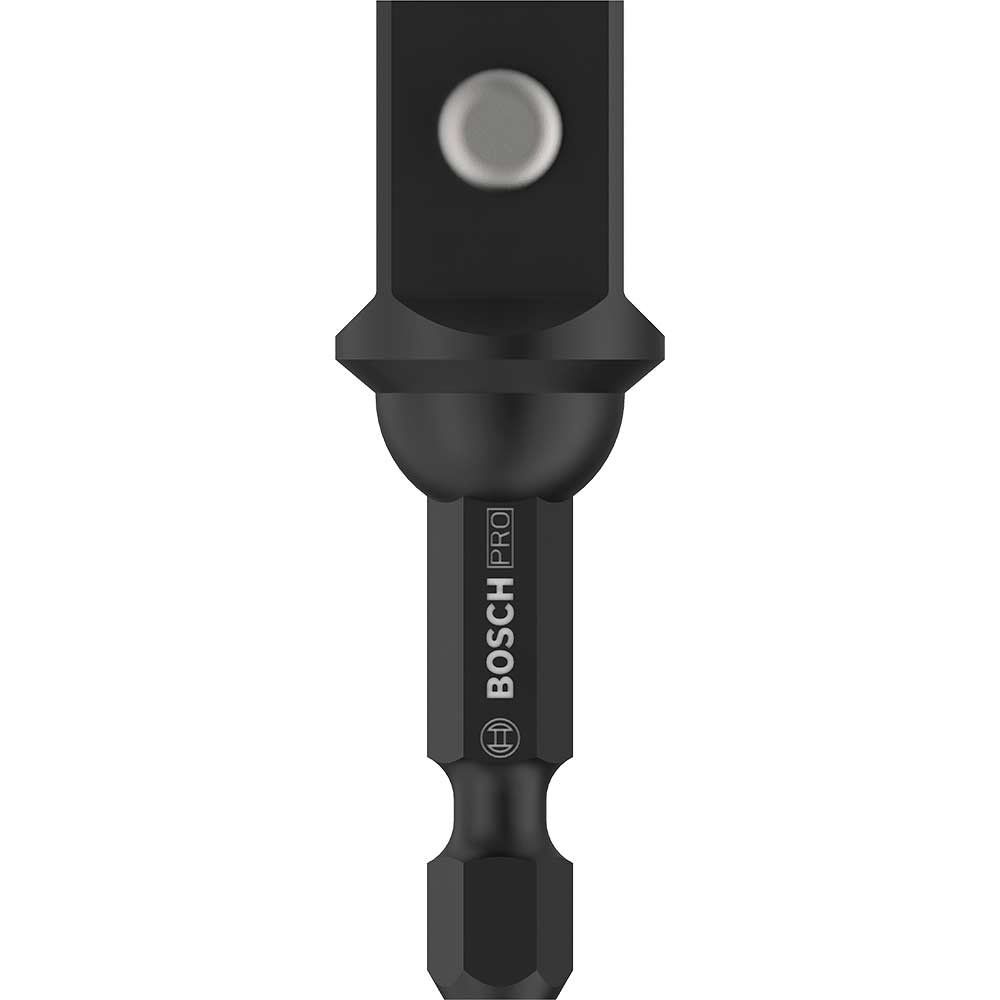 Bosch PRO 1/4" Hex Shank to Square Drive Impact Socket Adapter 1/2" - Image 1