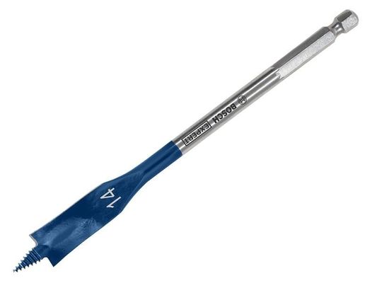 Powertool Accessories Expert Self Cut Speed Spade Drill Bit 14 X 100 X 152Mm - Blue - Thumbnail 2