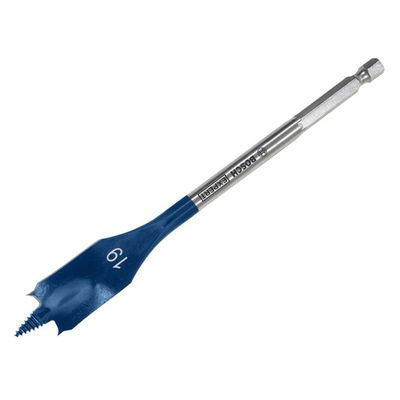 Powertool Accessories Expert Self Cut Speed Spade Drill Bit 19 X 100 X 152Mm - Blue
