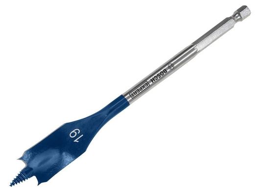 Powertool Accessories Expert Self Cut Speed Spade Drill Bit 19 X 100 X 152Mm - Blue - Thumbnail 2