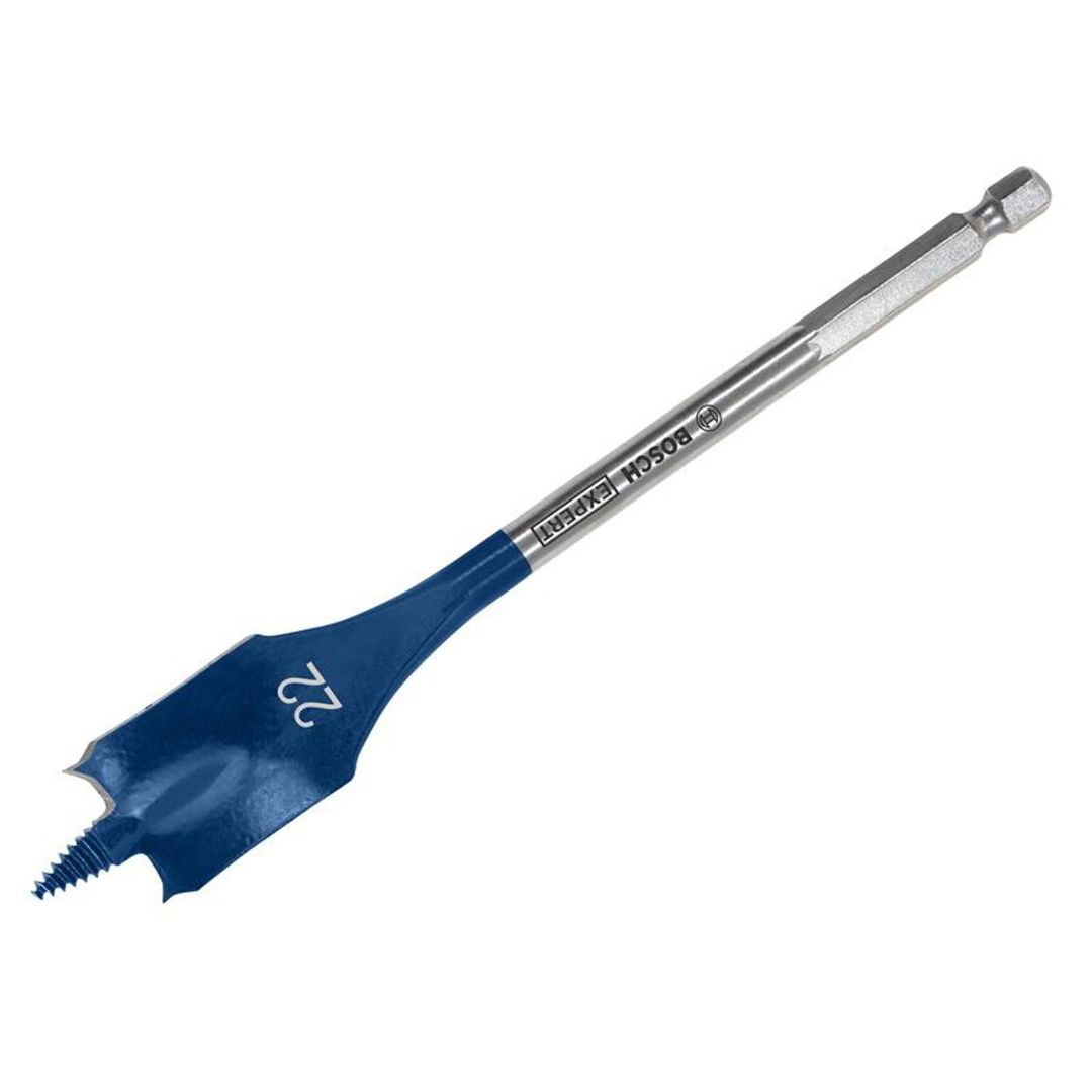 Powertool Accessories Expert Self Cut Speed Spade Drill Bit 22 X 100 X 152Mm - Blue - Image 1