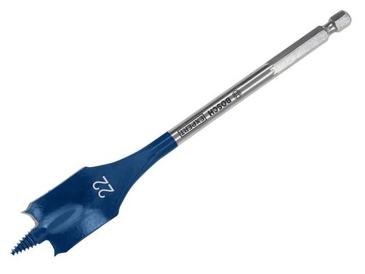 Powertool Accessories Expert Self Cut Speed Spade Drill Bit 22 X 100 X 152Mm - Blue - Thumbnail 2