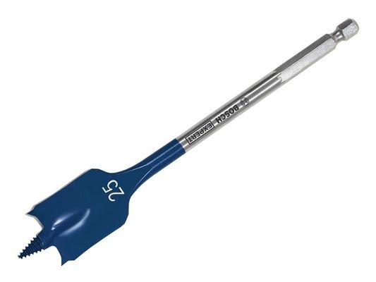 Powertool Accessories Expert Self Cut Speed Spade Drill Bit 25 X 100 X 152Mm - Blue - Thumbnail 2