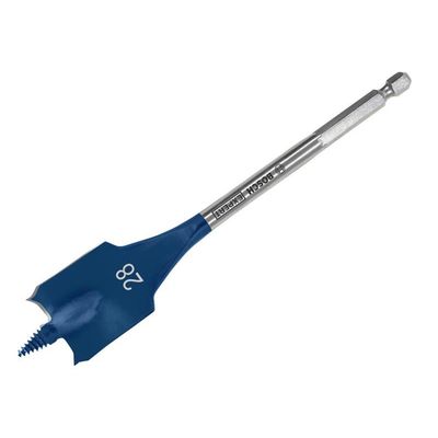 Powertool Accessories Expert Self Cut Speed Spade Drill Bit 28 X 100 X 152Mm - Blue