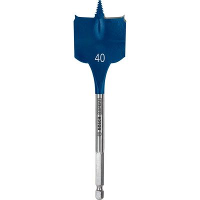 Bosch 2608902106 Expert Self Cut Speed Spade Drill Bit 40 X 100 X 152Mm (Replaces 2608900330) BOS-2608902106 - Thumbnail 2