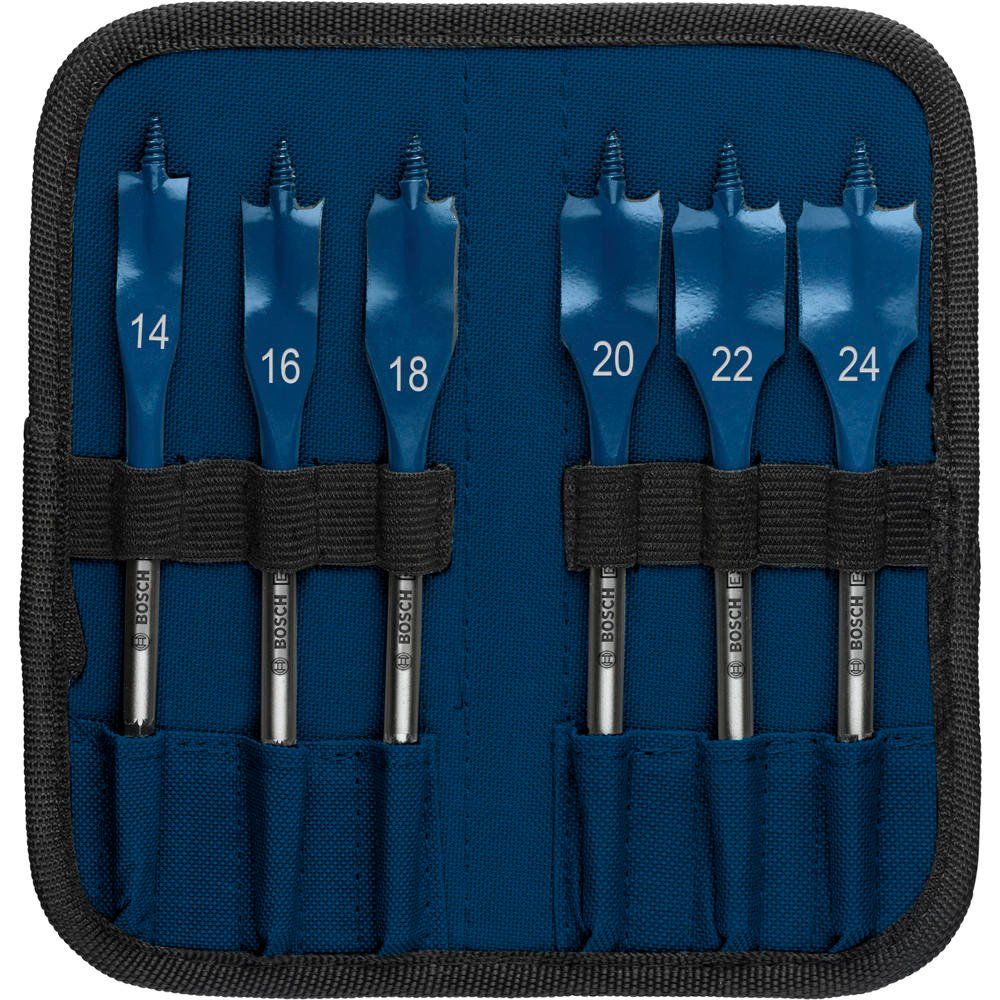 Bosch EXPERT 6 Piece Self Cut Speed Spade Drill Bit Set - Image 1