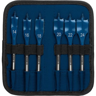 Bosch EXPERT 6 Piece Self Cut Speed Spade Drill Bit Set
