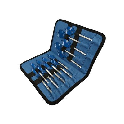 Powertool Accessories Expert Self Cut Speed Spade Drill Bit Set, 13 Piece - Blue