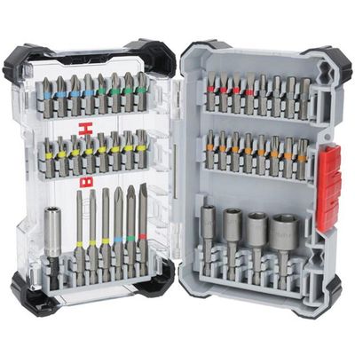 Bosch Powertool Accessories Extra Hard Screwdriver Bit Set, 43 Piece - Black