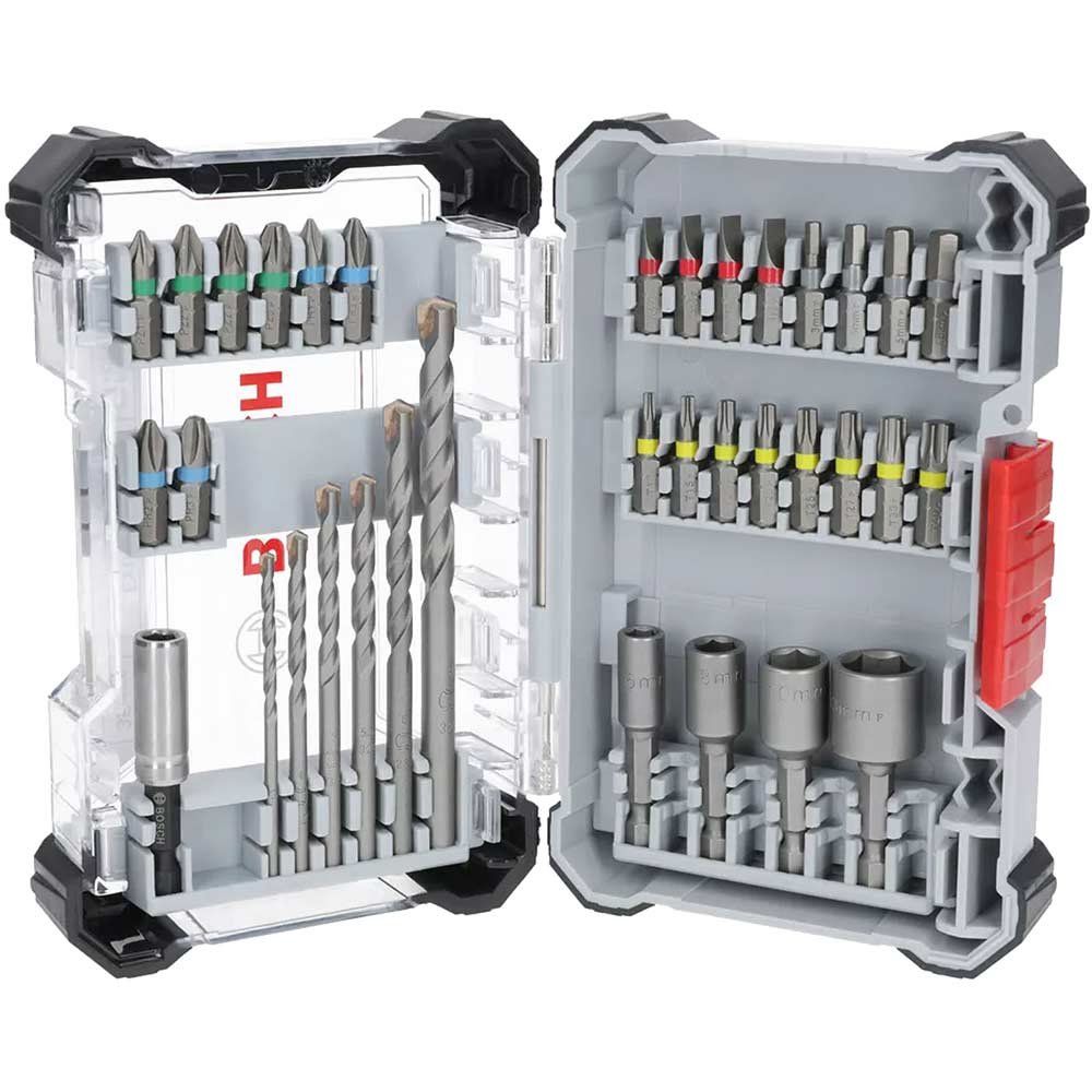 Bosch 35 Piece CYL-3 Extra Hard Drill and Screwdriver Bit Set - Image 1
