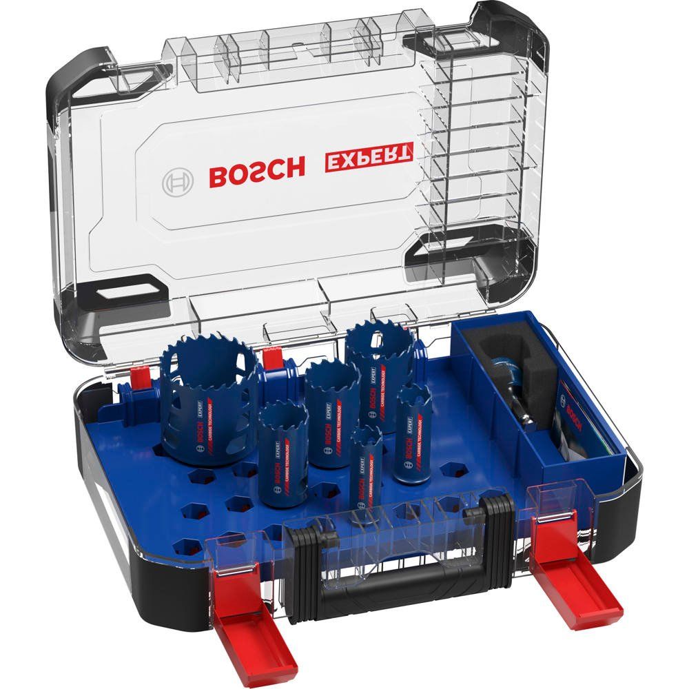 Bosch EXPERT 9 Piece Multi Material PC Plus Hole Saw Set - Image 1