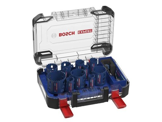 Powertool Accessories Expert Multi Material Pc Plus Hole Saw Set, 14 Piece - Blue - Thumbnail 2