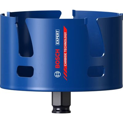 Bosch EXPERT Construction Material Power Change Plus Hole Saw 114mm - Thumbnail 2