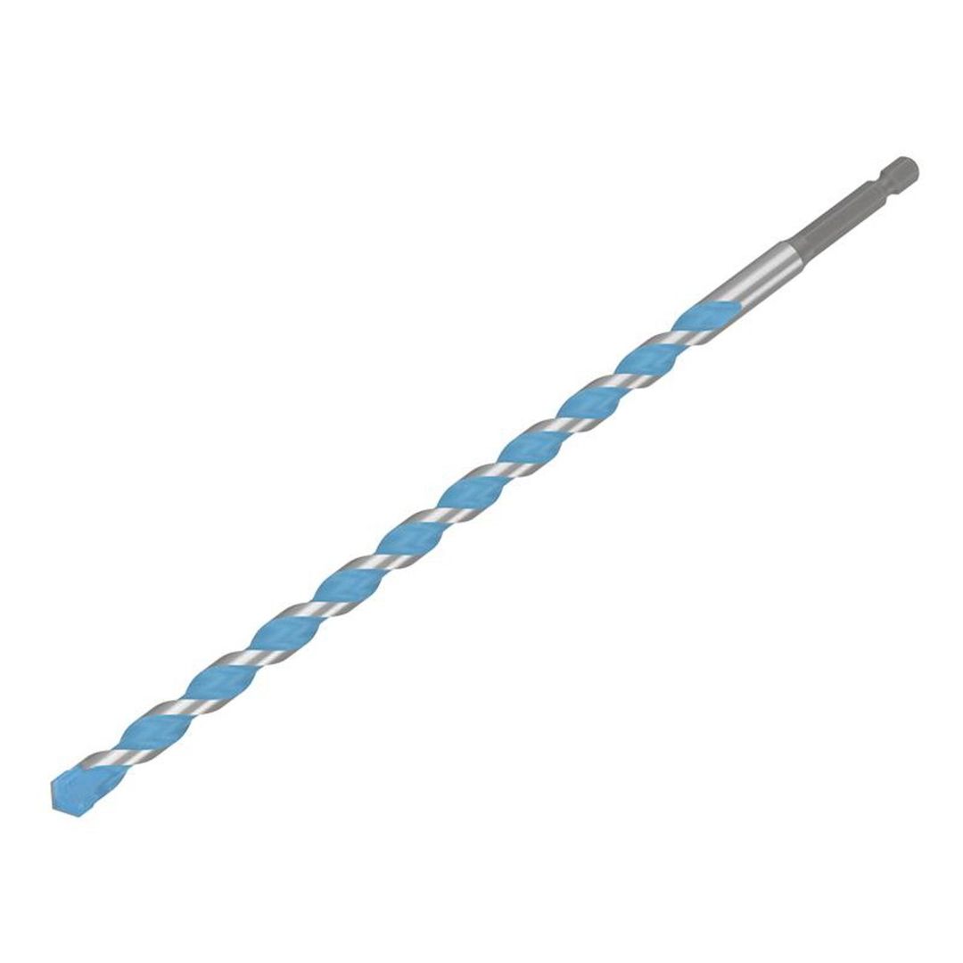 Powertool Accessories Expert Hex-9 Multi Construction Drill Bit 10 X 200 X 250Mm - Blue - Image 1