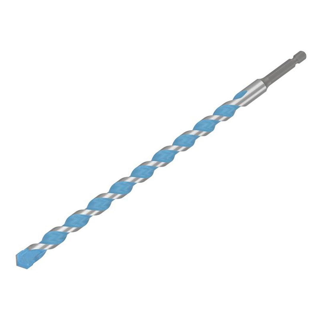 Powertool Accessories Expert Hex-9 Multi Construction Drill Bit 12 X 200 X 250Mm - Blue - Image 1