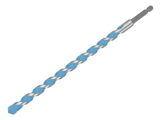 Powertool Accessories Expert Hex-9 Multi Construction Drill Bit 12 X 200 X 250Mm - Blue - Thumbnail 2