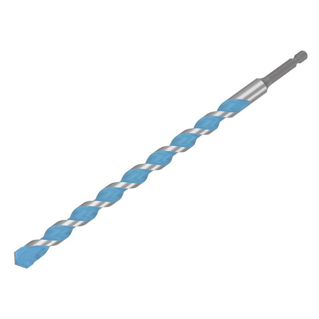 Powertool Accessories Expert Hex-9 Multi Construction Drill Bit 14 X 200 X 250Mm - Blue - Image 1