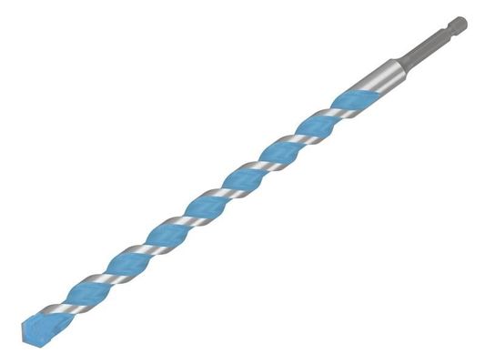 Powertool Accessories Expert Hex-9 Multi Construction Drill Bit 14 X 200 X 250Mm - Blue - Thumbnail 2