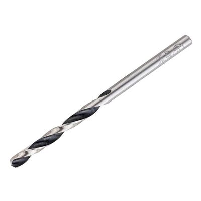 Powertool Accessories Metal Hss Twist Drill Bit 4 X 43 X 75Mm (Pack Of 2) - Silver