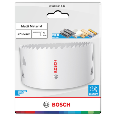 Bosch 2608594603 Hss Bi-Metal Hole Saw 105Mm (Replaces 2608580441) BOS-2608594603