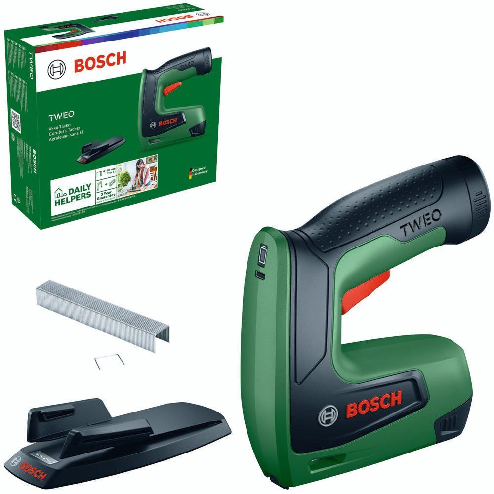 Bosch TWEO 4v Cordless Stapler - Image 1