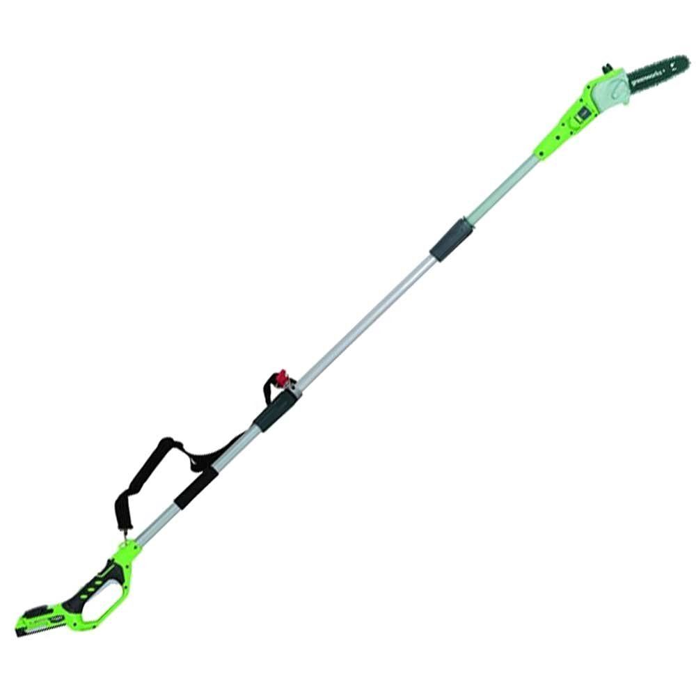 Greenworks G24PS 24v Cordless Telescopic Pole Tree Pruner No Batteries No Battery Charger - Image 1