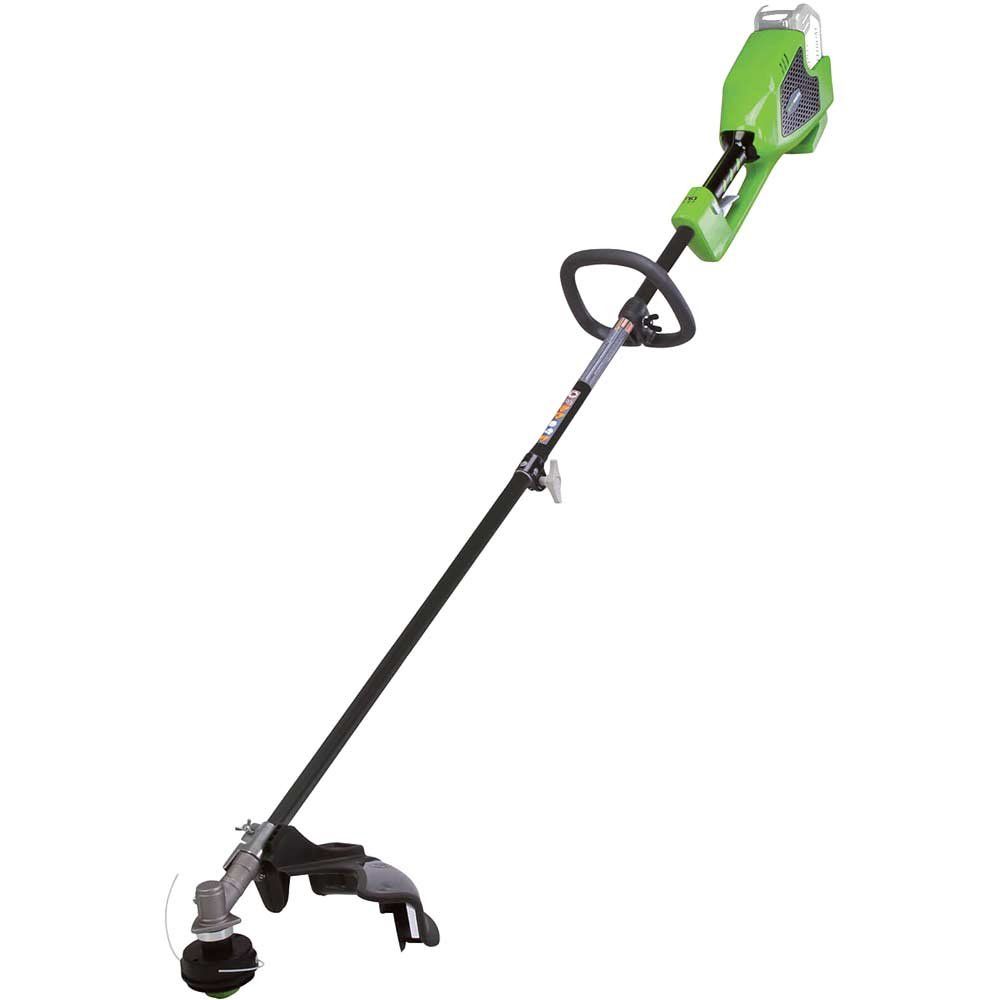 Greenworks GD40BC 40v Cordless Brushless Grass Trimmer 350mm No Batteries No Battery Charger - Image 1