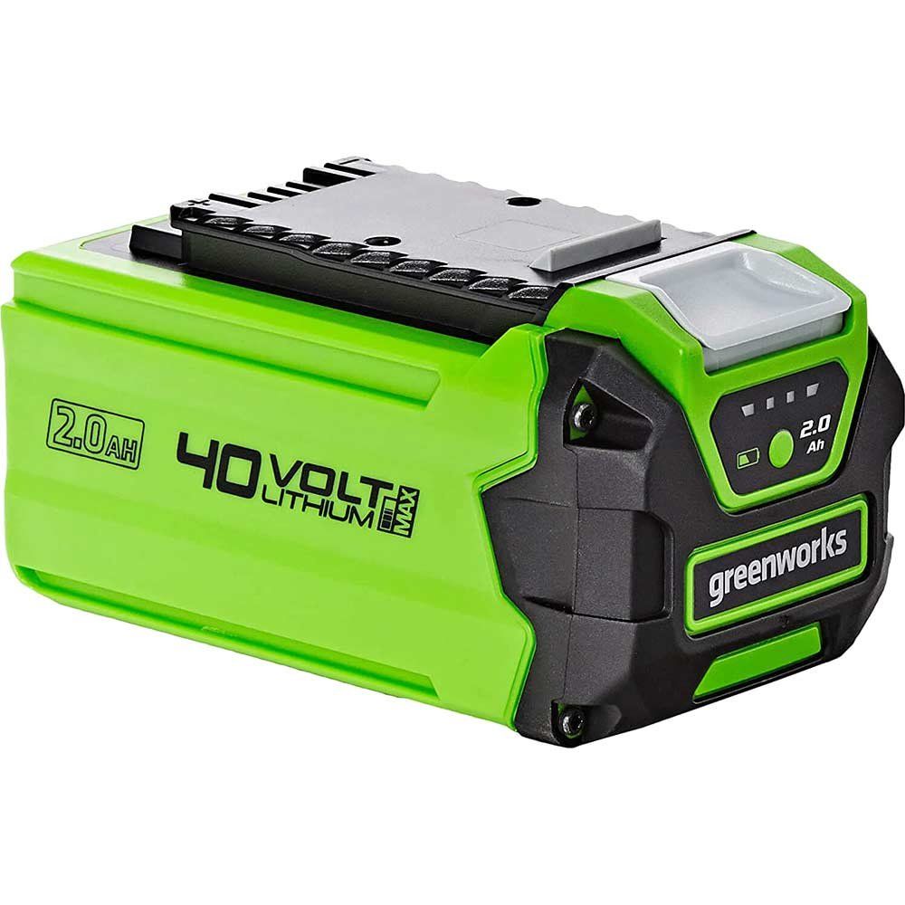 Greenworks G40B2 40v Cordless Li-ion Battery 2ah 2ah - Image 1