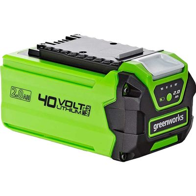 Greenworks G40B2 40v Cordless Li-ion Battery 2ah 2ah
