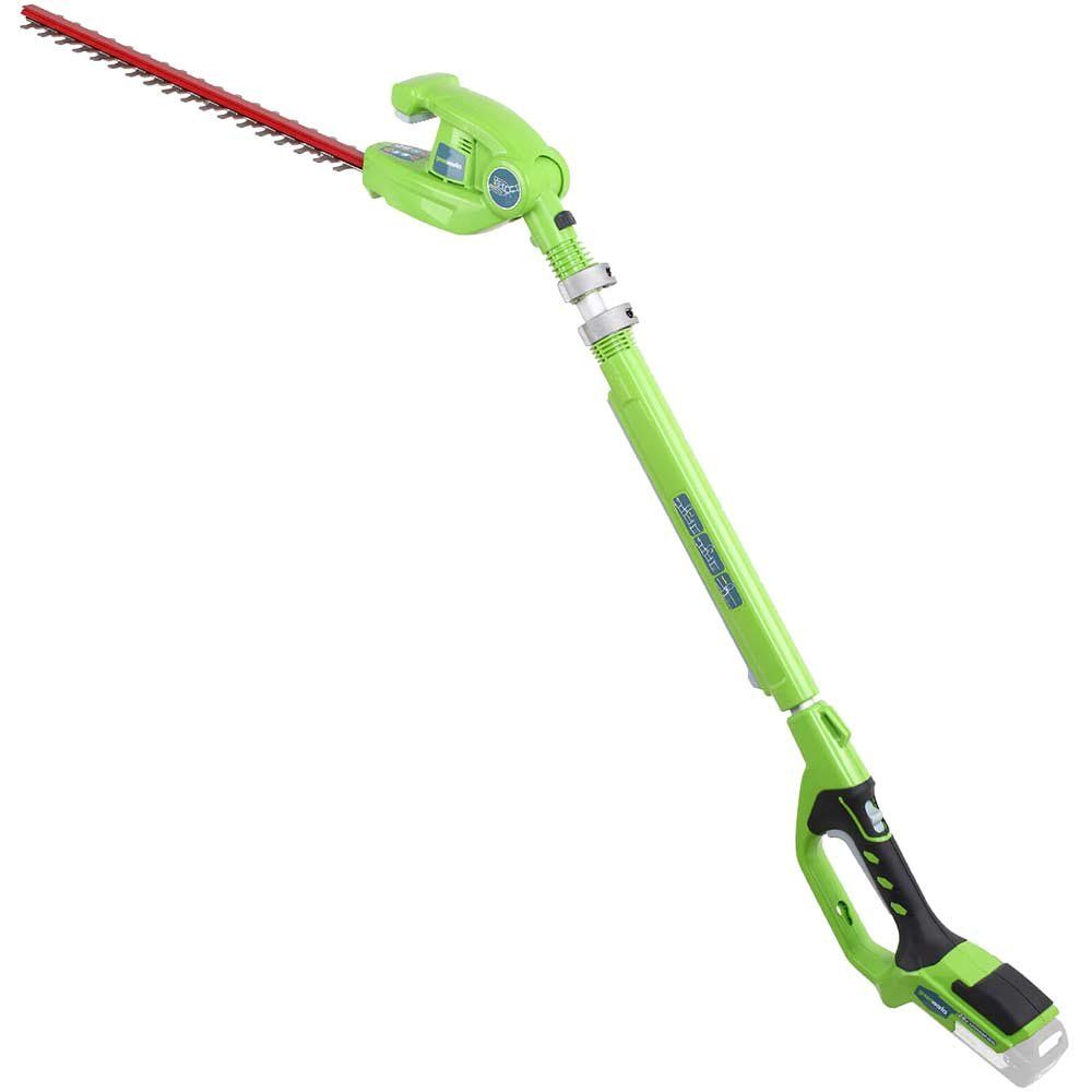 Greenworks G24PH51 24v Cordless Long Hedge Trimmer 510mm No Batteries No Battery Charger - Image 1