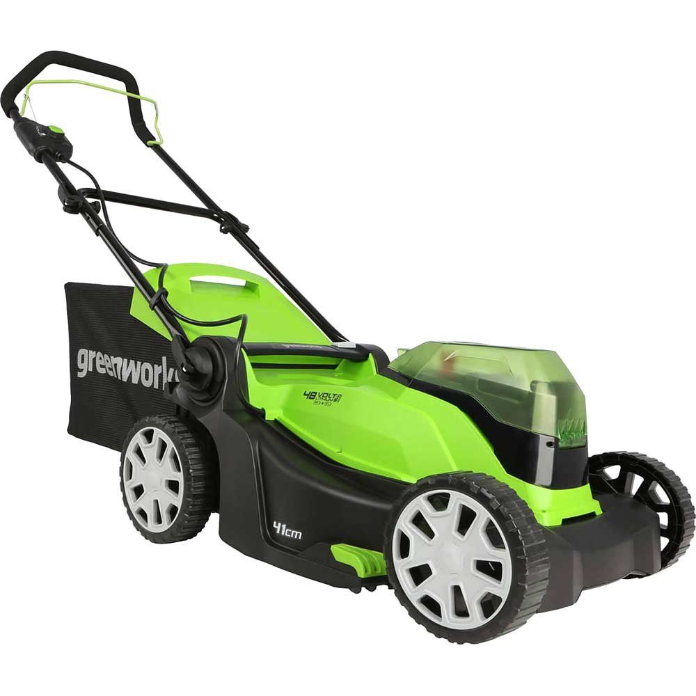 Greenworks GWG24X2LM41 48V 41cm Cordless Lawnmower (Bare Unit) - Image 1