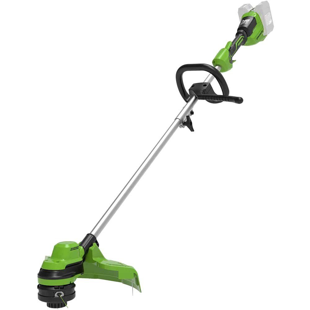 Greenworks GD24X2LT 48v Cordless Grass Trimmer 330mm No Batteries No Battery Charger - Image 1