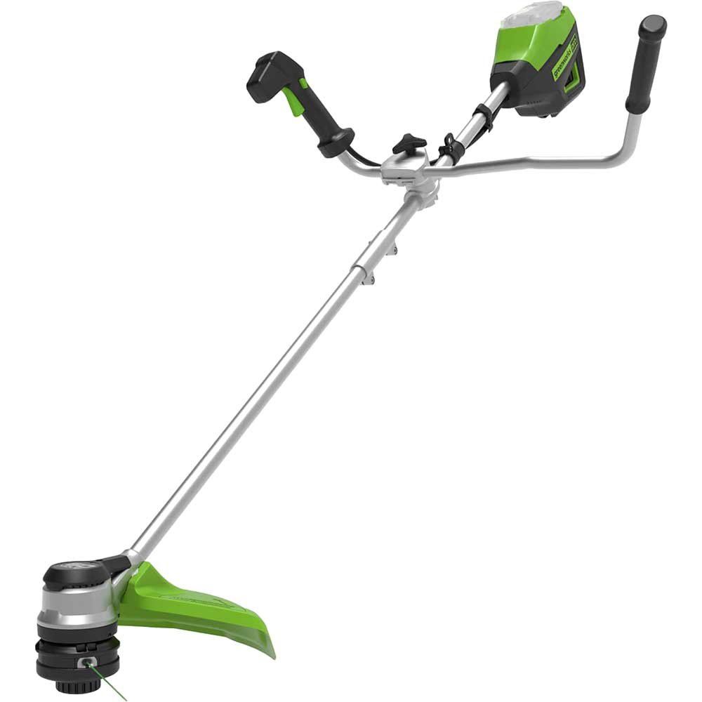 Greenworks 60V 40cm Bike Handle Brushcutter (Bare Unit) - Image 1