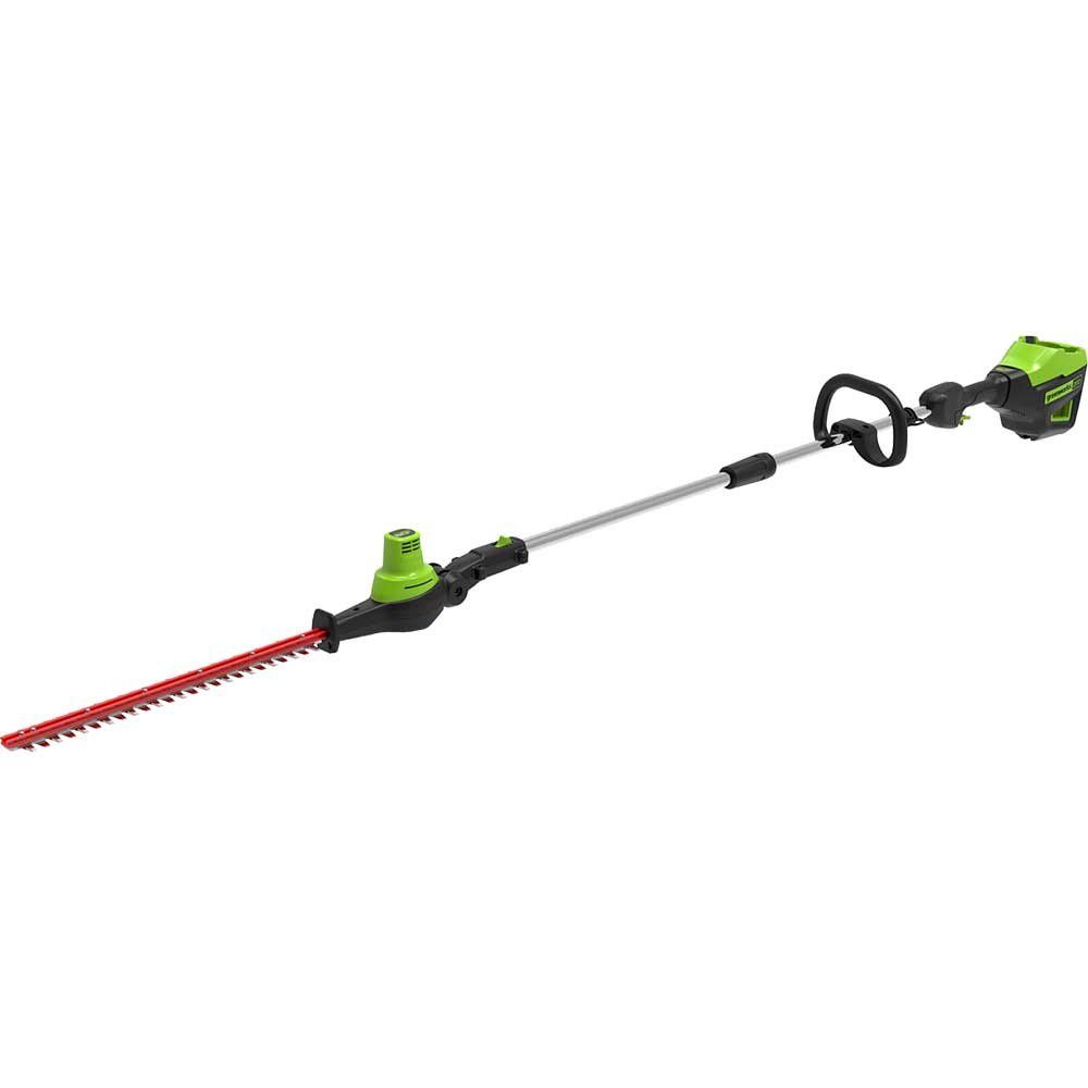 Greenworks GWGD60PHT51 60V DigiPro 51cm (20") Long Reach Cordless Hedge Trimmer (Bare Unit) - Image 1
