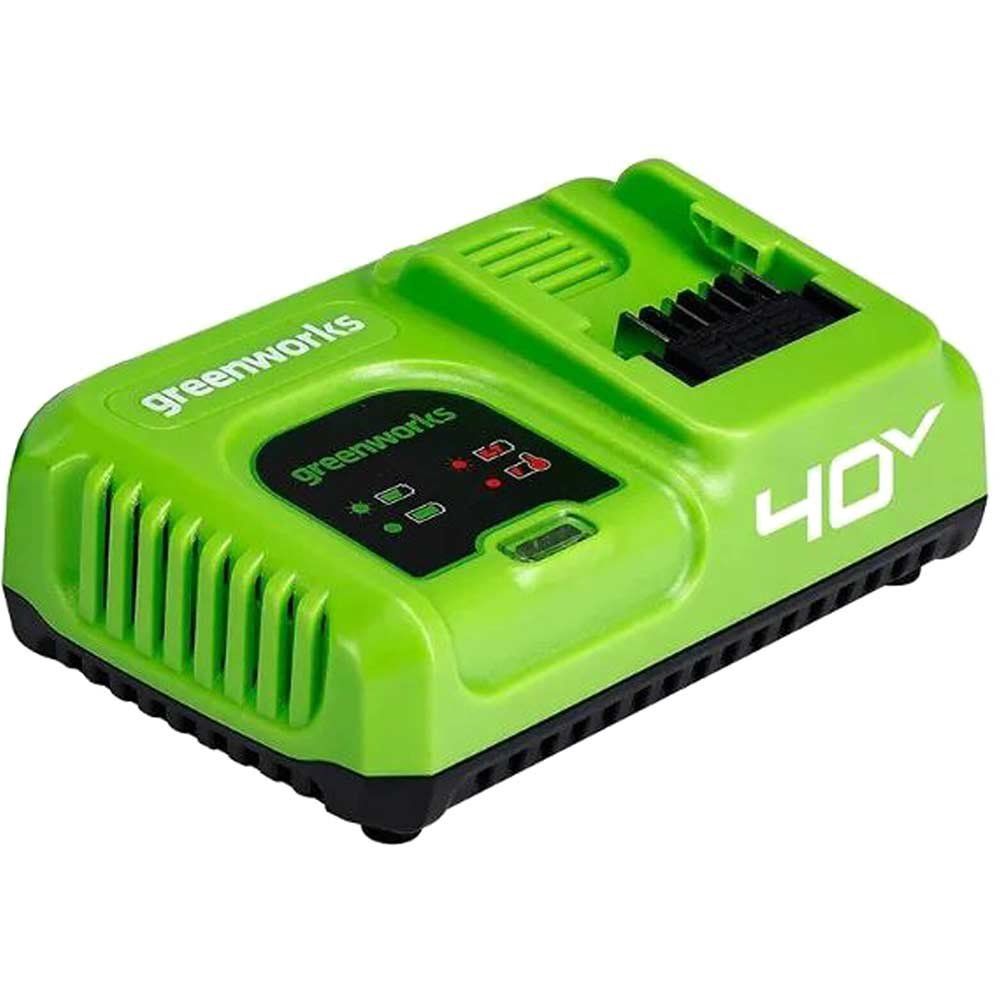 Greenworks G40UC5 40v Cordless Fast Battery Charger - Image 1