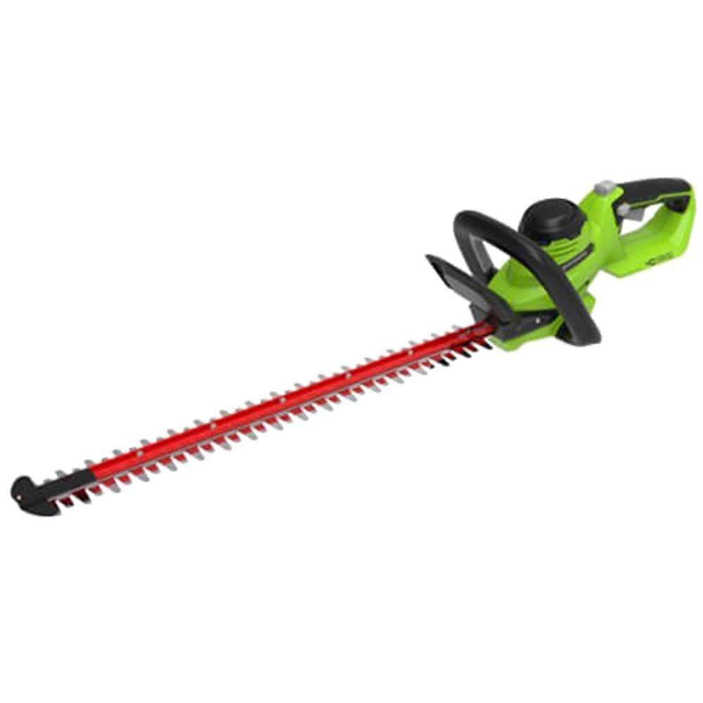 Greenworks G24HT56II 24v Cordless Hedge Trimmer 560mm No Batteries No Battery Charger - Image 1