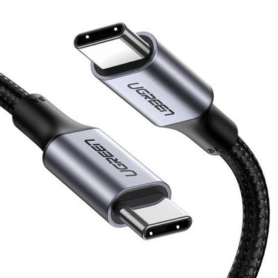 Ugreen 70427 USB cable USB 2.0 1 m USB C Black. Silver
