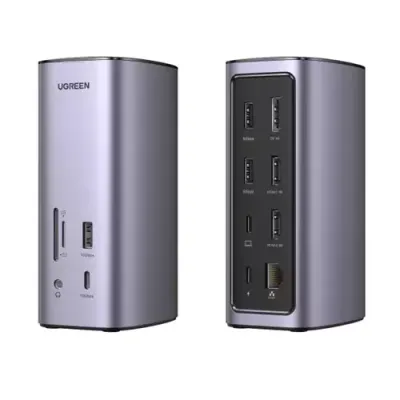 UGREEN Revodok Pro 100 W 12-Port USB Type-C Docking Station - Thumbnail 2