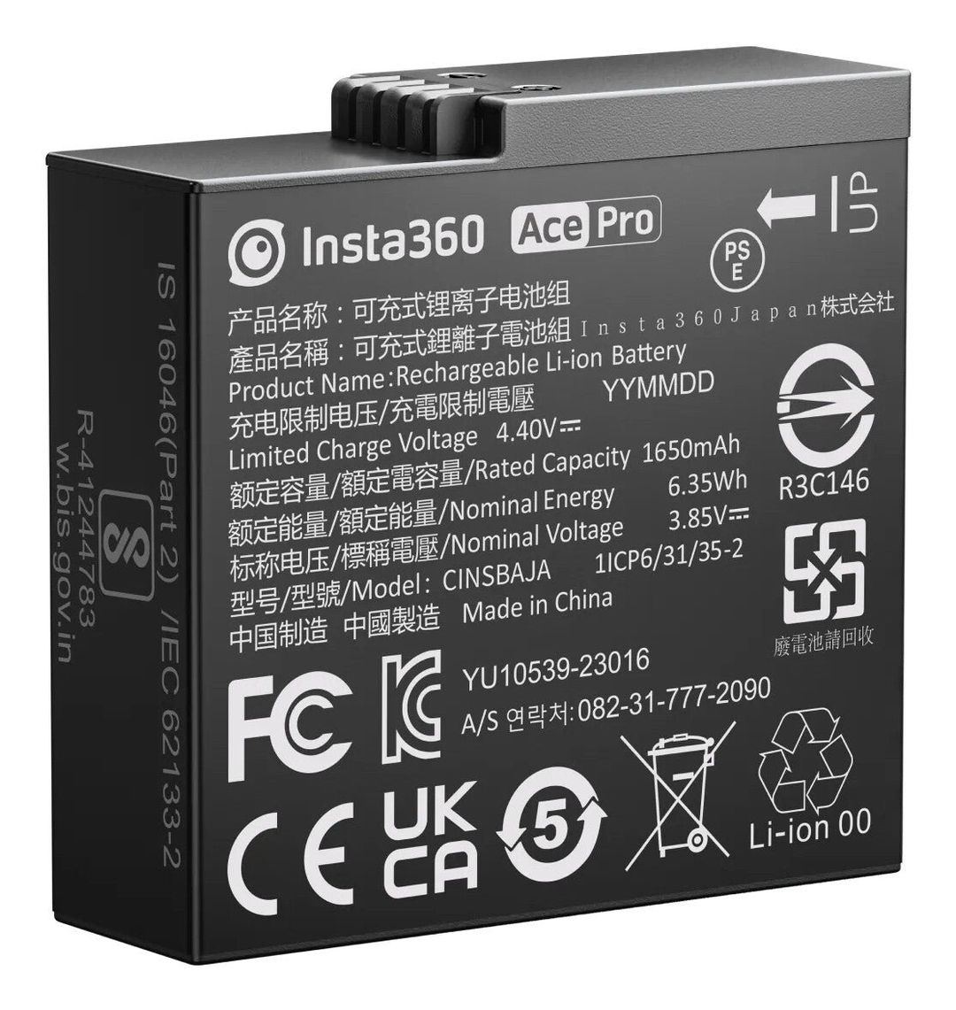 Insta360 CINSABGA action sports camera accessory Camera battery - Image 1