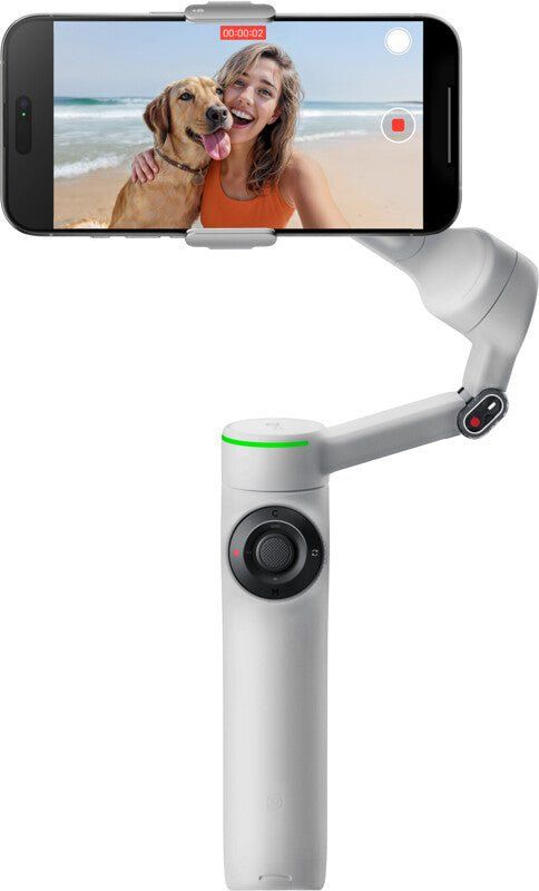 INSTA360 Flow 2 Pro Handheld Wireless Phone Gimbal - Grey, Silver/Grey - Image 1
