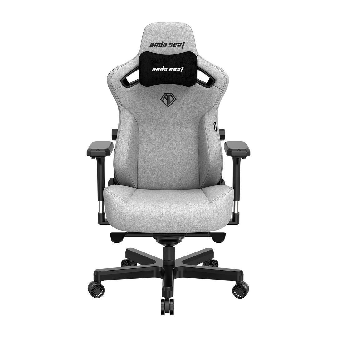 Anda Seat Kaiser 3 L Gaming Chair - Grey Fabric - Image 1
