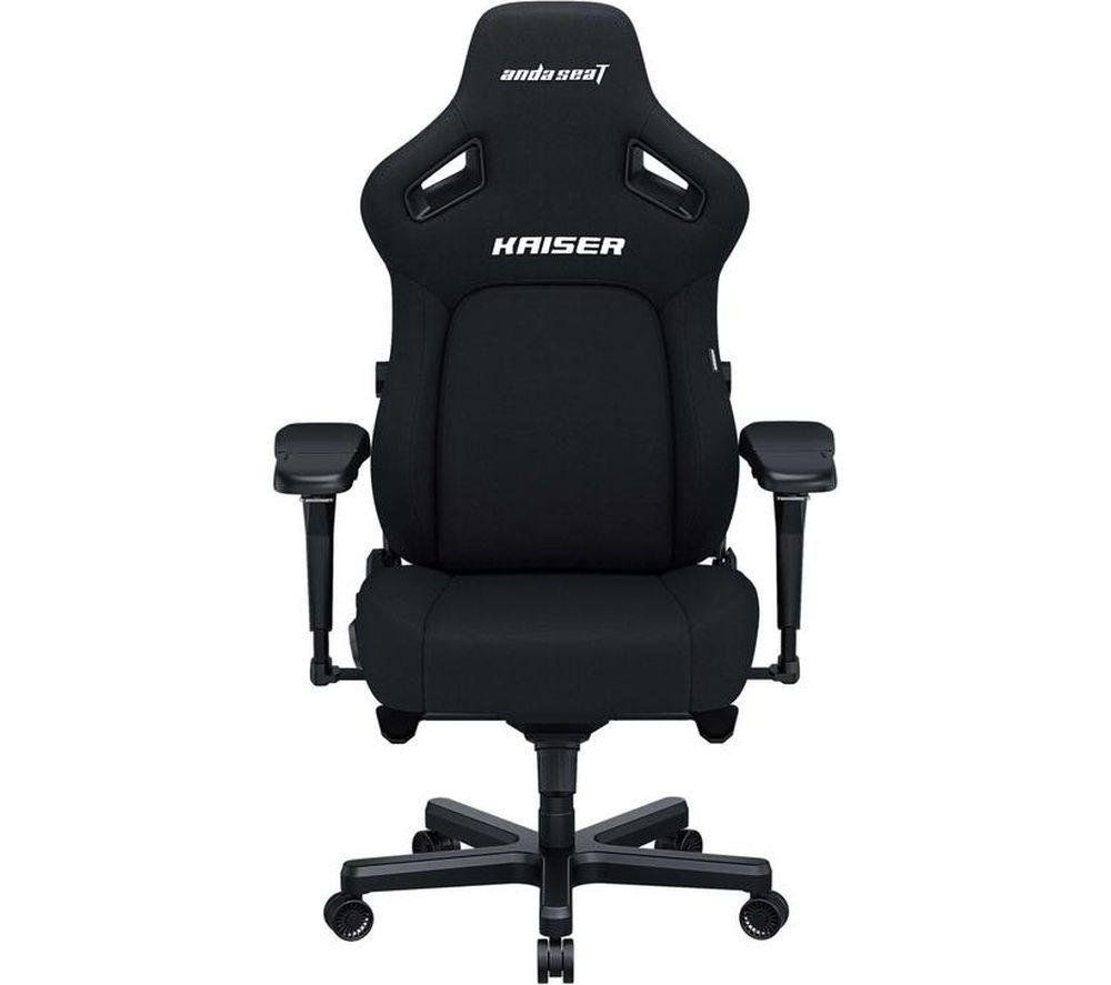ANDASEAT Kaiser 4 Series Premium Gaming Chair - Large, Carbon Black, Black - Image 1