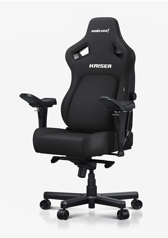 Anda Seat AD12YDDC-L-20-B-CF video game chair Gaming armchair Upholstered seat Black - Image 1