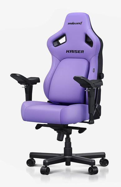 Anda Seat Kaiser 4 Gaming armchair Upholstered seat Purple