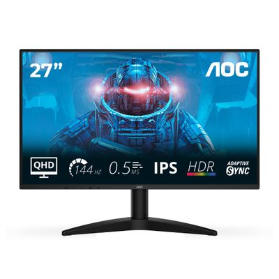 AOC B3 Q27B36X computer monitor 68.6 cm (27") 2560 x 1440 pixels Quad HD LED Black - Thumbnail 2