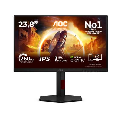 AOC G4 24G4ZR computer monitor 60.5 cm (23.8") 1920 x 1080 pixels Full HD LED Black, Red